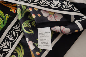 Multicolor Printed Baroque Loose Long Sleeve Dolce & Gabbana