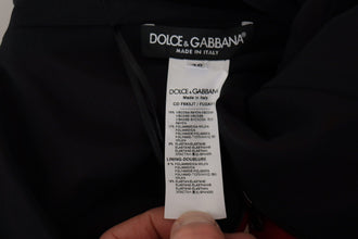 Red Sweetheart Neck Bodycon Midi Dress Dolce & Gabbana