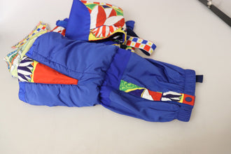 Multicolor Printed Snow Trouser Pants Dolce & Gabbana
