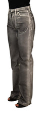 Grey Washed High Waist Denim Pants Cotton Jeans Dolce & Gabbana