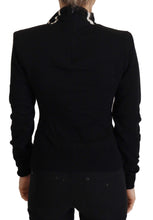 Black Cashmere Turtleneck Pullover Sweater Dolce & Gabbana