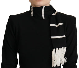 Black Cashmere Turtleneck Pullover Sweater Dolce & Gabbana