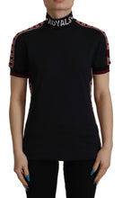 Black #DGMillennials 100% Cotton T-shirt Dolce & Gabbana
