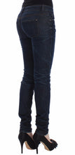 Blue Slim Jeans Denim Pants Skinny Leg Stretch Ermanno Scervino