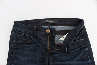 Blue Slim Jeans Denim Pants Skinny Leg Stretch Ermanno Scervino