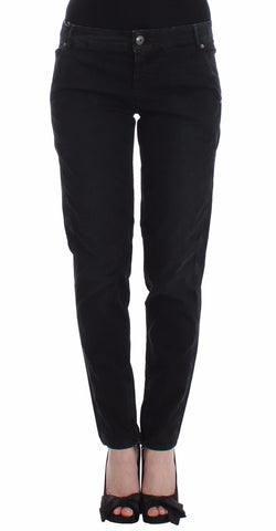 Blue Slim Jeans Denim Pants Skinny Leg Straight Ermanno Scervino