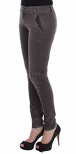 Gray Slim Jeans Denim Pants Skinny Leg Stretch Ermanno Scervino