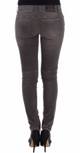 Gray Slim Jeans Denim Pants Skinny Leg Stretch Ermanno Scervino