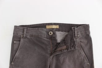 Gray Slim Jeans Denim Pants Skinny Leg Stretch Ermanno Scervino