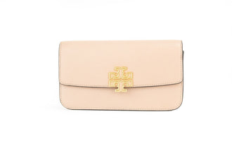 Britten Small Meadowsweet Leather Chain Wallet Crossbody Bag Tory Burch