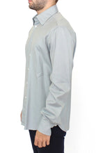 Gray Cotton Long Sleeve Casual Shirt Top Ermanno Scervino