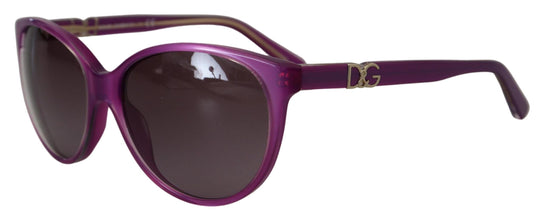 Purple Acetate Frame Round Shades DG4171P Sunglasses Dolce & Gabbana