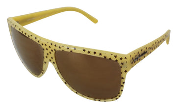 Yellow Stars Acetate Square Shades DG4125 Sunglasses Dolce & Gabbana