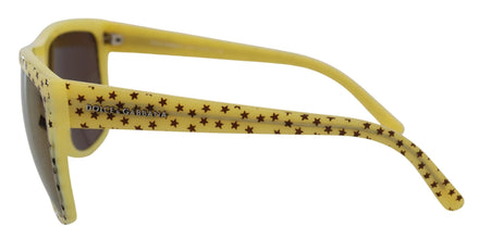 Yellow Stars Acetate Square Shades DG4125 Sunglasses Dolce & Gabbana
