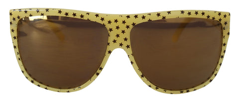 Yellow Stars Acetate Square Shades DG4125 Sunglasses Dolce & Gabbana