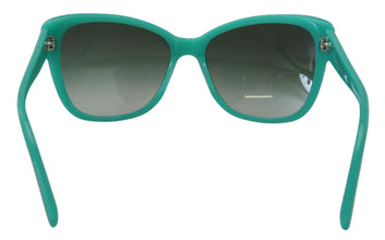 Green Stars Acetate Square Shades DG4124  Sunglasses Dolce & Gabbana