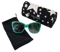 Green Stars Acetate Square Shades DG4124  Sunglasses Dolce & Gabbana