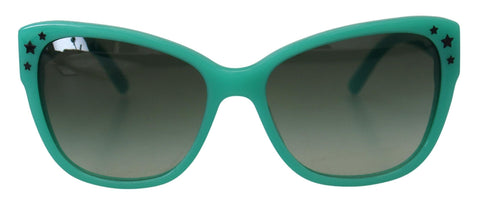 Green Stars Acetate Square Shades DG4124  Sunglasses Dolce & Gabbana