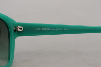 Green Stars Acetate Square Shades DG4124  Sunglasses Dolce & Gabbana