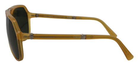 Yellow Acetate Black Lens Aviator DG4196 Sunglasses Dolce & Gabbana