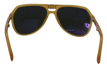 Yellow Acetate Black Lens Aviator DG4196 Sunglasses Dolce & Gabbana