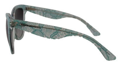 Blue Lace Acetate Crystal Round DG4190 Sunglasses Dolce & Gabbana