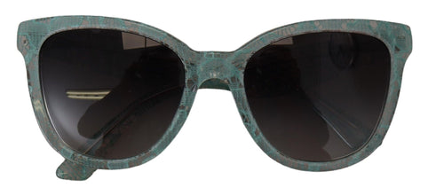 Blue Lace Acetate Crystal Round DG4190 Sunglasses Dolce & Gabbana
