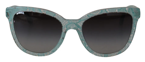 Blue Lace Acetate Crystal Round DG4190 Sunglasses Dolce & Gabbana