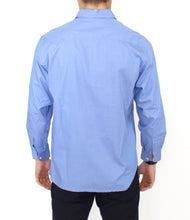 Blue Cotton Dress Classic Fit Shirt Ermanno Scervino