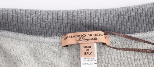 Lingerie Gray Mini Shorts Sleepwear Hotpants Ermanno Scervino