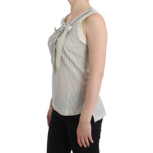 Beachwear Striped Top Blouse Shirt Bow Tank Ermanno Scervino