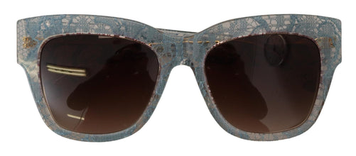 Blue Lace Acetate Crystal Butterfly DG4231 Sunglasses Dolce & Gabbana
