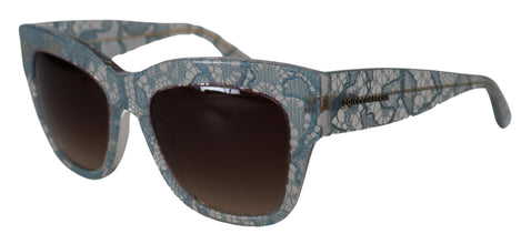 Blue Lace Acetate Crystal Butterfly DG4231 Sunglasses Dolce & Gabbana
