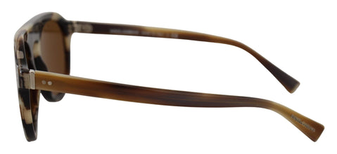 Brown Tortoise Oval Full Rim Eyewear DG4306 Sunglasses Dolce & Gabbana