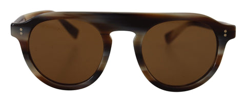 Brown Tortoise Oval Full Rim Eyewear DG4306 Sunglasses Dolce & Gabbana