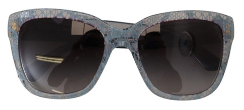 Blue Lace Acetate Rectangle Shades DG4226 Sunglasses Dolce & Gabbana