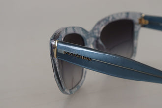 Blue Lace Acetate Rectangle Shades DG4226 Sunglasses Dolce & Gabbana