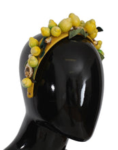 Yellow Lemons Sicily Crystal Diadem Tiara Headband Dolce & Gabbana