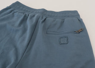 Blue Cotton Bermuda Casual Mens Shorts Dolce & Gabbana