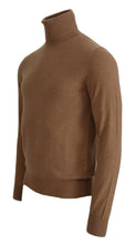 Beige Cashmere Turtleneck Pullover Sweater Dolce & Gabbana