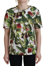 Crew-neck Cotton Top Blouse Fruit T-shirt Dolce & Gabbana