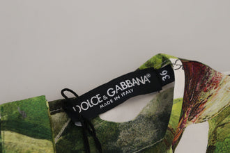 Crew-neck Cotton Top Blouse Fruit T-shirt Dolce & Gabbana