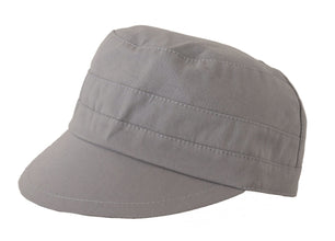 Gray Newsboy Cap Men Capello Cotton Hat Dolce & Gabbana