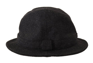 Gray Virgin Wool Logo Fedora Trilby Cappello Hat Dolce & Gabbana