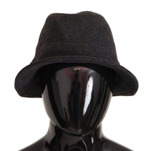 Gray Virgin Wool Logo Fedora Trilby Cappello Hat Dolce & Gabbana