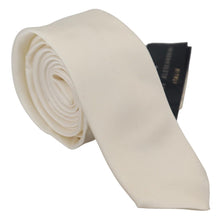 Off White Silk Men Necktie Adjustable Accessory Tie Daniele Alessandrini