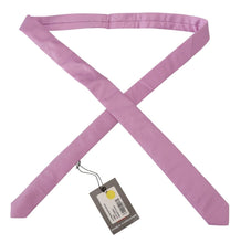 Pink Classic Men Necktie Accessory Silk Tie Daniele Alessandrini