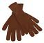 Brown Cashmere Knitted Hands Mitten Mens Gloves Dolce & Gabbana