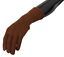 Brown Cashmere Knitted Hands Mitten Mens Gloves Dolce & Gabbana