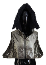 Silver Fur Whole Head Wrap Men Capello Nylon Hat Dolce & Gabbana